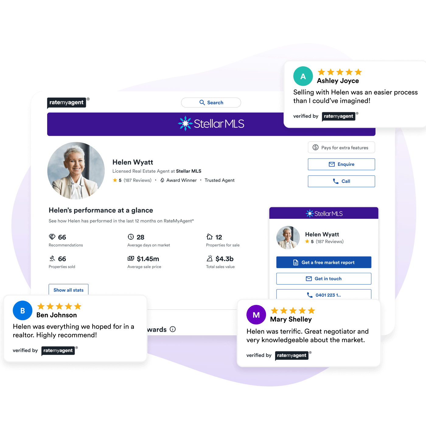 RateMyAgent Partners Stellar MLS A relationship built to grow your